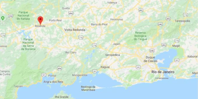 Resende und Rio de Janeiro trennen rund 170 Kilometer. Resende und Rio de Janeiro trennen rund 170 Kilometer.