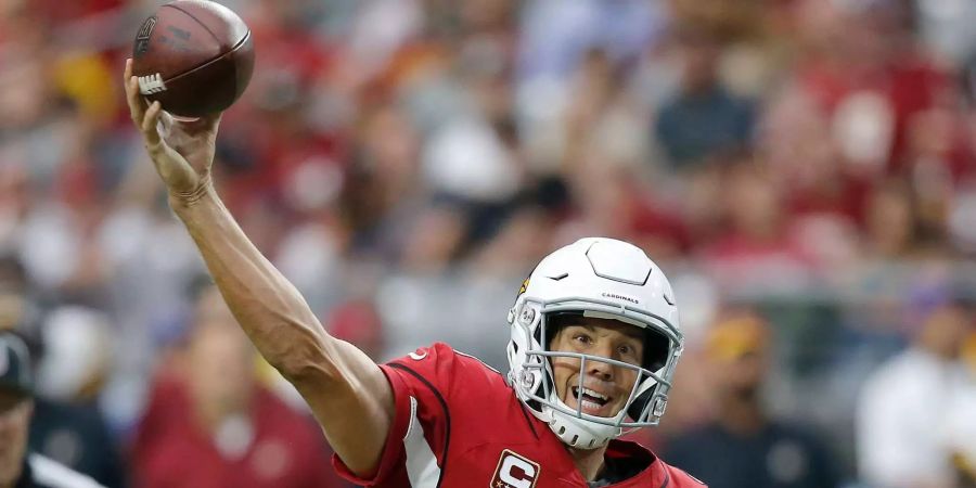 Trotz neuem Coach, neuem Quarterback und der Rückkehr von Star-Running-Back David Johnson zeigt die Cardinals-Offensive eine enttäuschende Leistung. Gegen Washington reicht dies nur zu sechs Punkten (6:24). Da ist noch viel Luft nach oben.