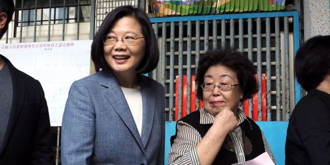 Die taiwanesische Präsidentin Tsai Ing-wen.