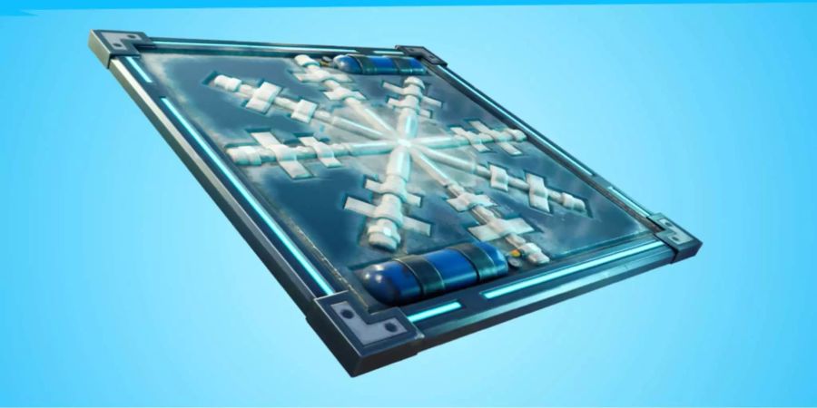Beim Vereiser handelt es sich um eine neue Falle in Fortnite: Battle Royale, welche die Spieler herumrutschen lässt.
