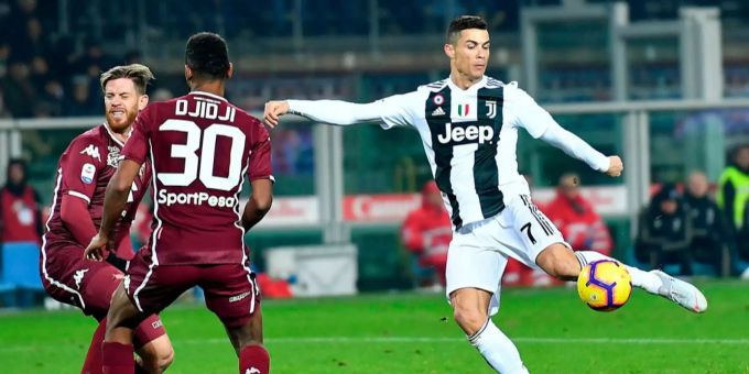 Ronaldo mit Rempler - Juve gewinnt das Turiner Derby
