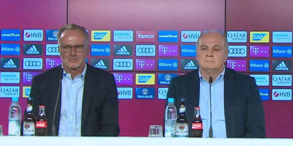 Uli Hoeneß Pressekonferenz Uli Hoeneß Pressekonferenz