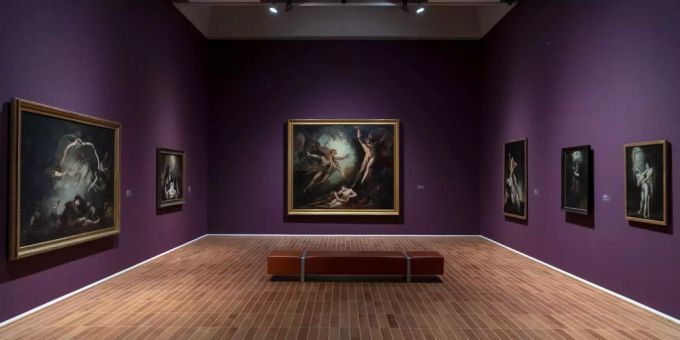 Bilder von Johann Heinrich Füssli im Kunstmuseum Basel. Bilder von Johann Heinrich Füssli im Kunstmuseum Basel.