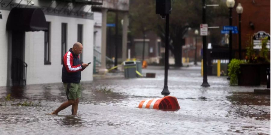 Wilmington hat es stark getroffen.