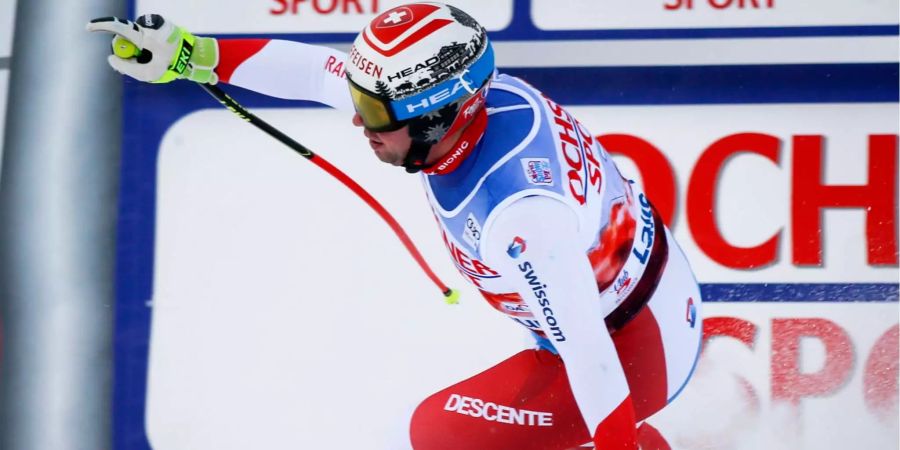 Den Sieg von Beat Feuz bei der Lauberhorn-Abfahrt sahen 921'000 Personen.