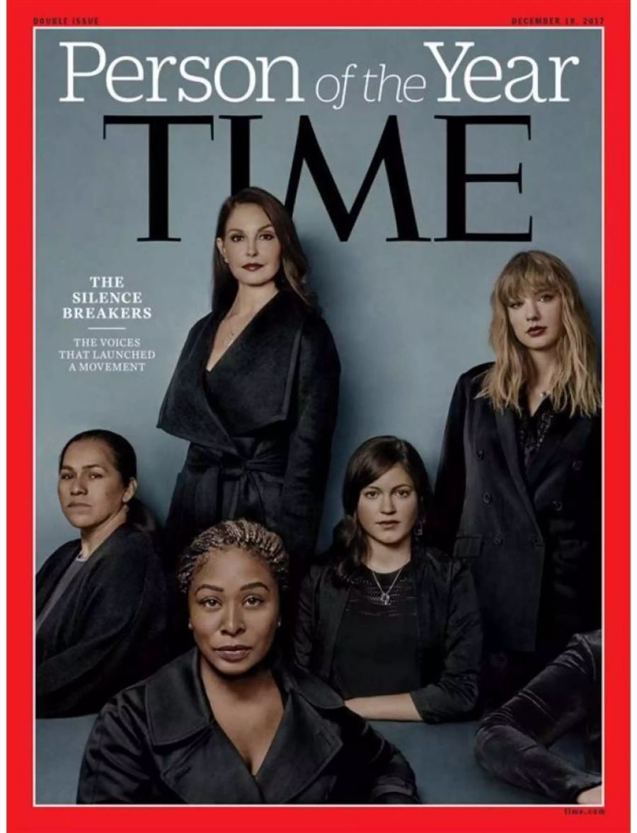 Die Frauen der #MeToo-Bewegung auf dem Cover des «Time» Magazin.