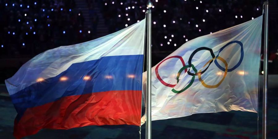 Russische Sportler bei den Olympischen Spielen unter neutraler Flagge.