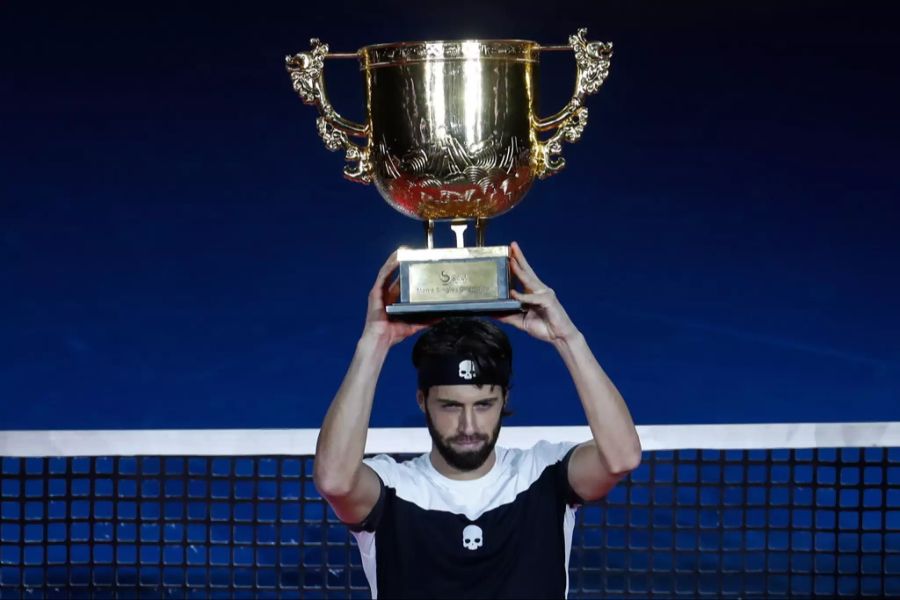 Nikoloz Basilashvili hat bisher drei ATP-Titel geholt.