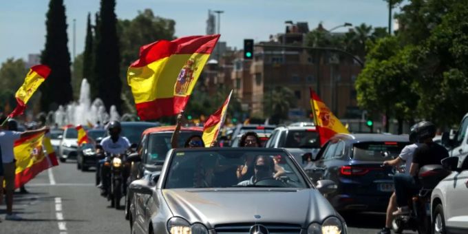Auto-Demo in Sevilla Auto-Demo in Sevilla