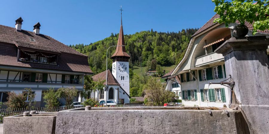 Evangelisch reformierte Kirche in Oberdiessbach.