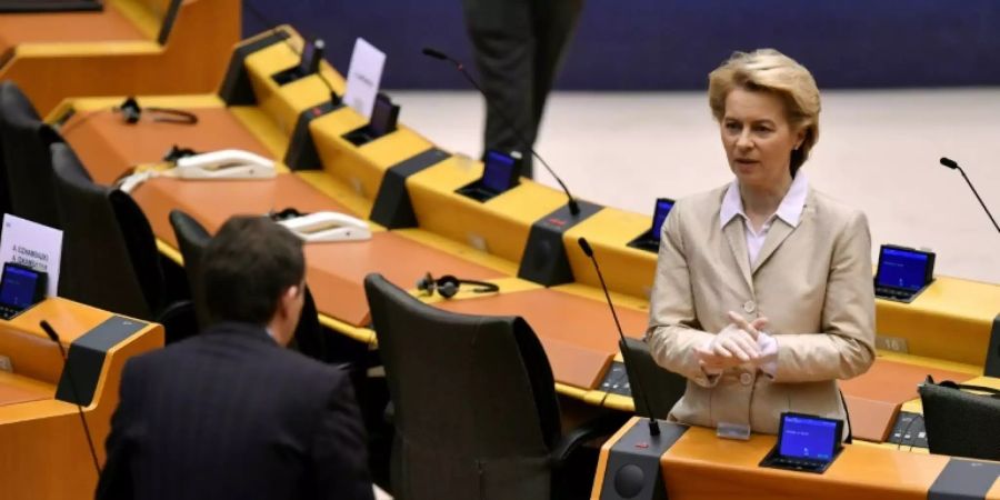 Von der Leyen im EU-Parlament