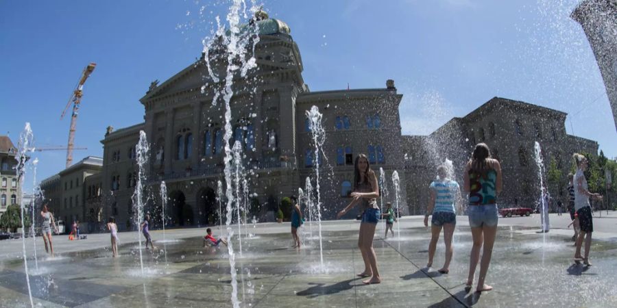 Wasserspiel bundesplatz