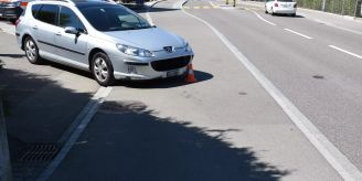 Wil SG - Kollision zwischen Auto und Mofa