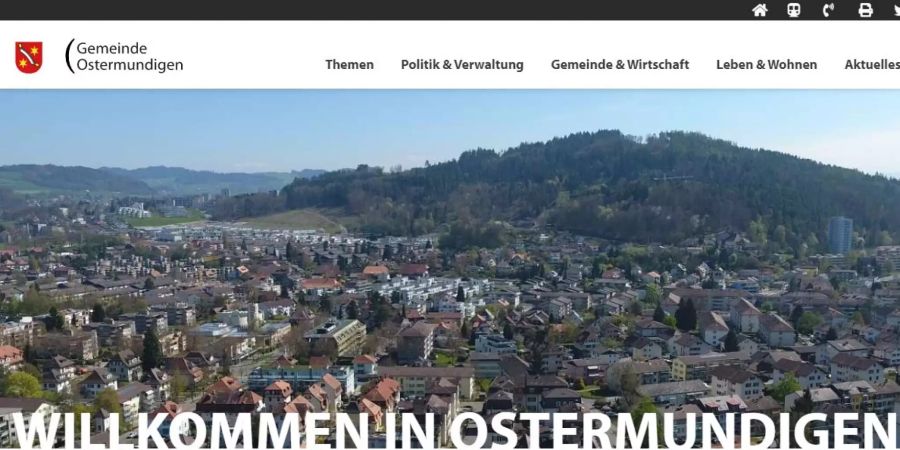 Die Gemeinde Ostermundigen hat eine neue Webseite.
