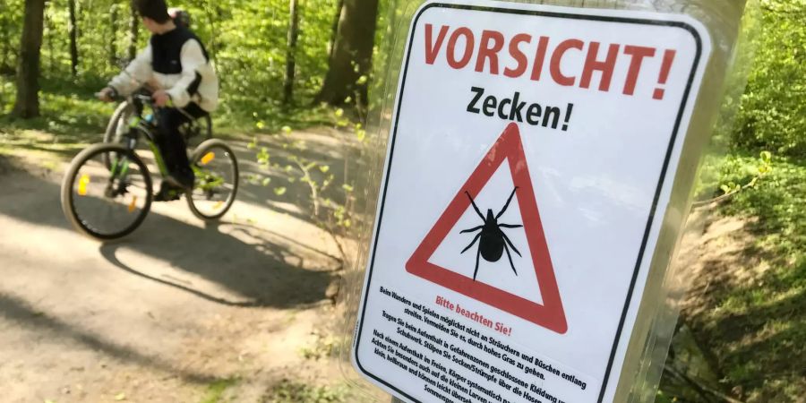 Warnung vor Zecken