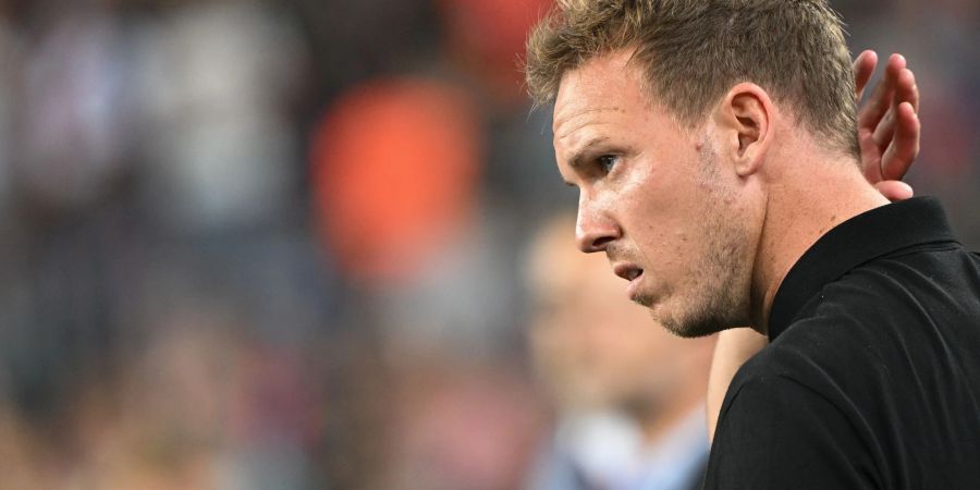 Muss die Ausfälle der Leistungsträger Müller und Neuer kompensieren: Münchens Trainer Julian Nagelsmann.