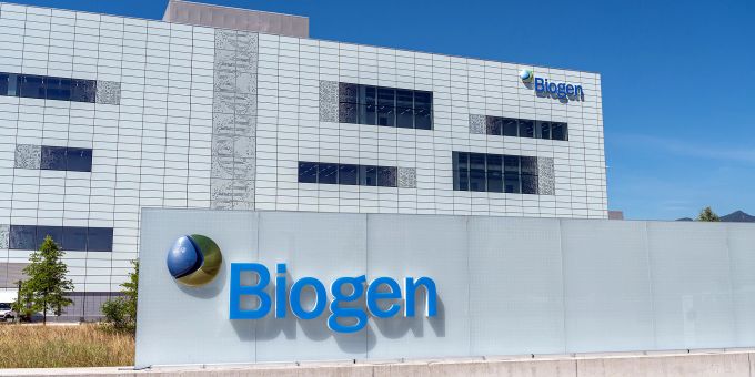 Die hochmoderne biopharmazeutische Produktionsanlage von Biogen in Luterbach bei Solothurn. Biogen