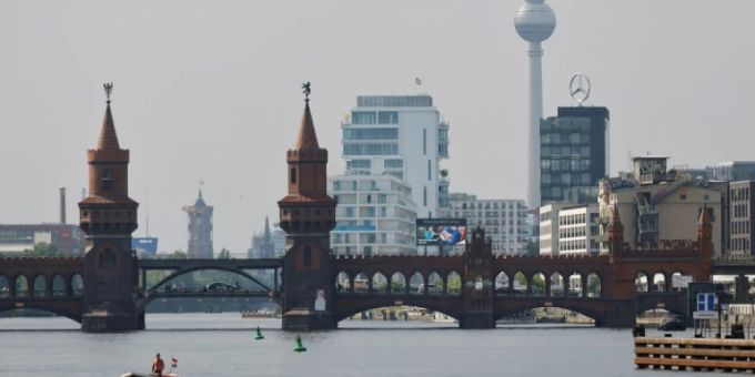 Blick auf Berlin. Berlin
