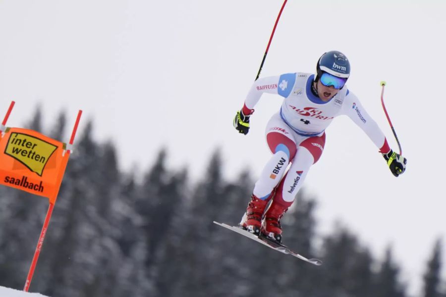 Ein Topergebnis für Niels Hintermann in Saalbach.