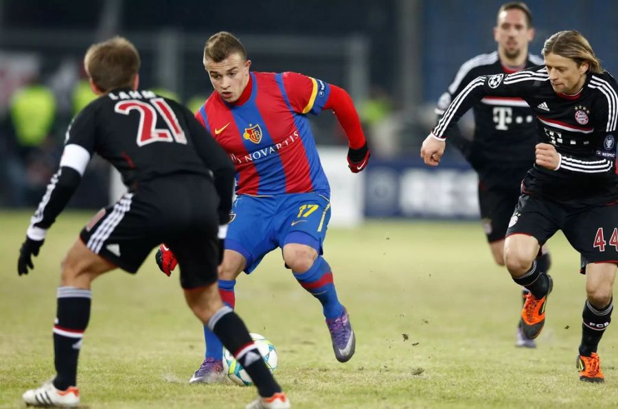 Ihren Anfang nahm die Laufbahn des Xherdan Shaqiri beim FC Basel. Von 2000 (im Nachwuchs) bis 2012 trug er das Trikot des FCB.