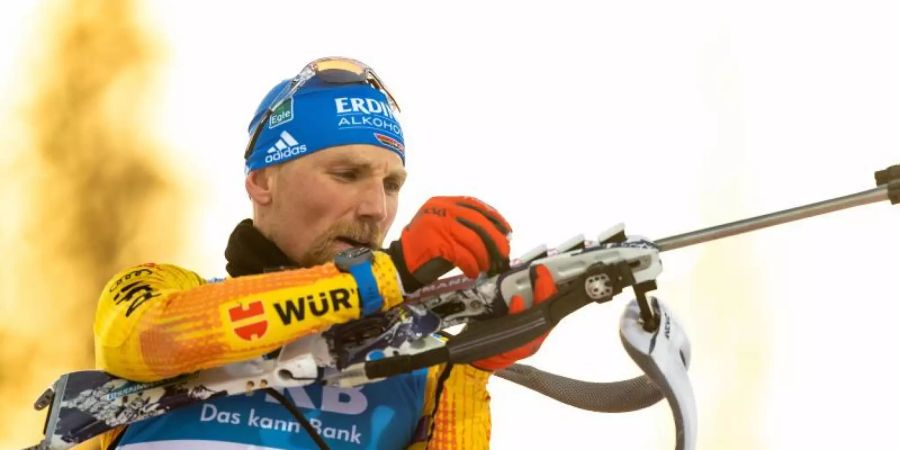 Biathlet Erik Lesser kämpft noch um seine WM-Chance. Foto: Johan Axelsson/Bildbyran via ZUMA Press/dpa