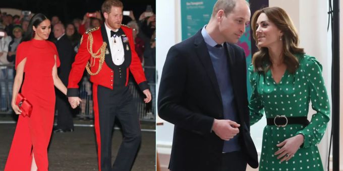 Nationalfarben: Meghan kopiert Kates Kleider-Trick. meghan markle