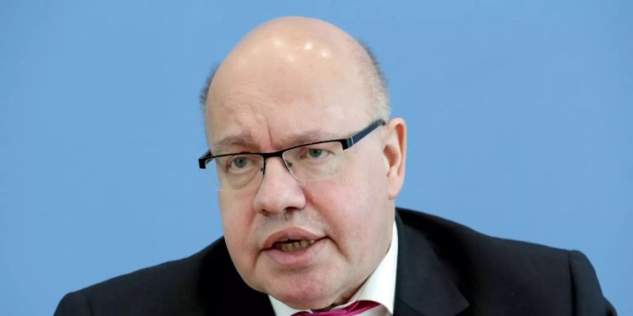 Bundeswirtschaftsminister Peter Altmaier (CDU)