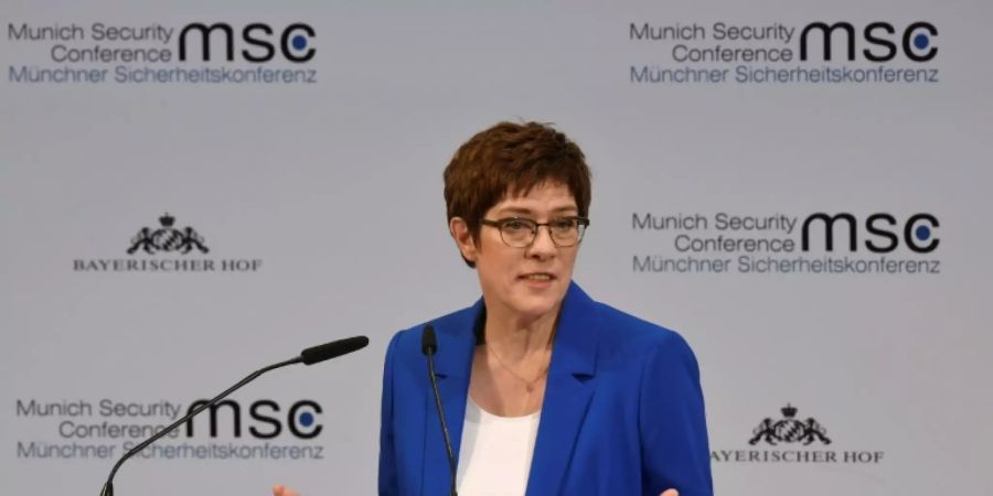 Kramp-Karrenbauer in München