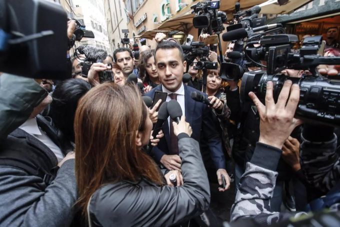 Luigi di Maio ist seit 2017 an der Parteispitze. di maio