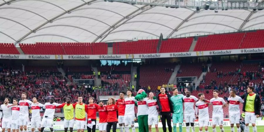 Das Spiel des VfB Stuttgart gegen Arminia Bielefeld soll vor Zuschauern ausgetragen werden. Foto: Tom Weller/dpa