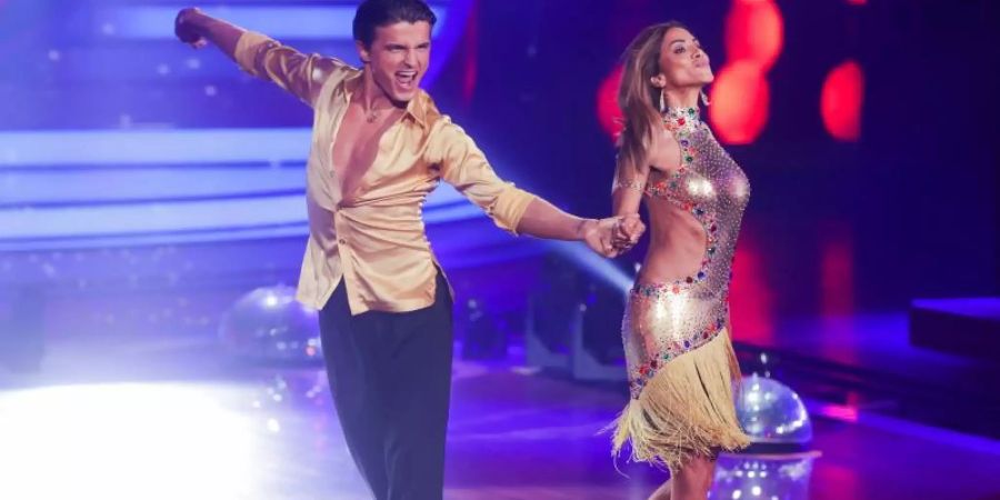 Auf dem zweiten Quoten-Platz zur besten Sendezeit im deutschen Fernsehen landete «Let's Dance». Sabrina Setlur kam nicht in die nächste Runde der RTL-Show. Foto: Rolf Vennenbernd/dpa