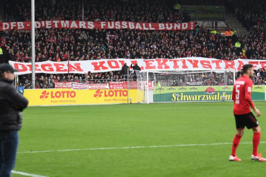 Erneut gab es Proteste gegen Dietmar Hopp.