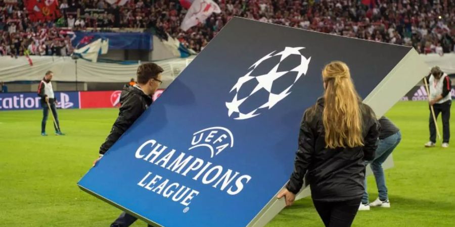 Auch eine mögliche Fortsetzung der Fussball-Champions-League ist unklar. Foto: Sebastian Kahnert/dpa-Zentralbild/dpa