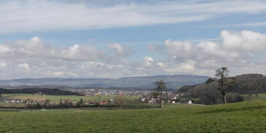 Landschaftsaufnahme bei Sarmenstorf.