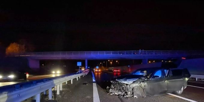Der Unfall in Oberentfelden AG. Ford