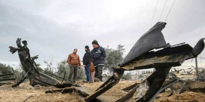 Jerusalem - Israel greift nach Beschuss aus Gazastreifen Hamas-Ziele an