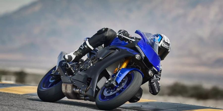 Die Yamaha R1.