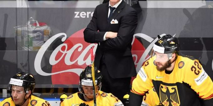 Deutschlands Eishockey-Trainer Toni Söderholm. Foto: Monika Skolimowska Deutschlands Eishockey-Trainer Toni Söderholm. Foto: Monika Skolimowska