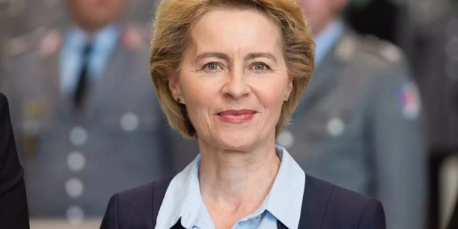 Ursula von der Leyen steht im Zentrum einer SPD-Kampagne gegen ihre Kandidatur als EU-Kommissionschefin. Foto: Christophe Gateau