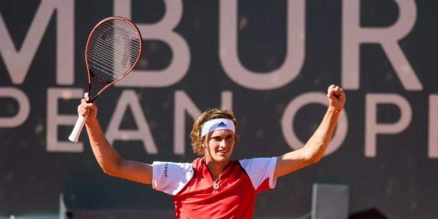 Feierte in Hamburg ein erfolgreiches Comeback: Alexander Zverev. Foto: Daniel Bockwoldt
