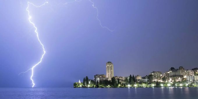 Unwetter-Bilanz - Rund 40'400 Blitze - nur wenige sorgten für Schäden