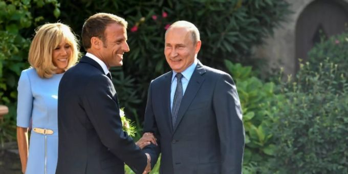 Macron schlägt Putin neuen Ukraine-Gipfel vor Macron schlägt Putin neuen Ukraine-Gipfel vor