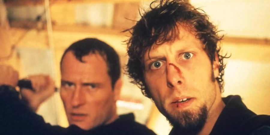 Aus dem Leben gegriffen: Andy (Markus Knüfken, l) und Keek (Oliver Korittke). Foto: Tele 5/Telepool