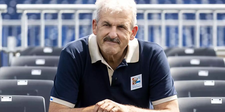 Harry Knüsel in der Arena von Zug: In der Organisation des Eidgenössischen hat er viel zu tun