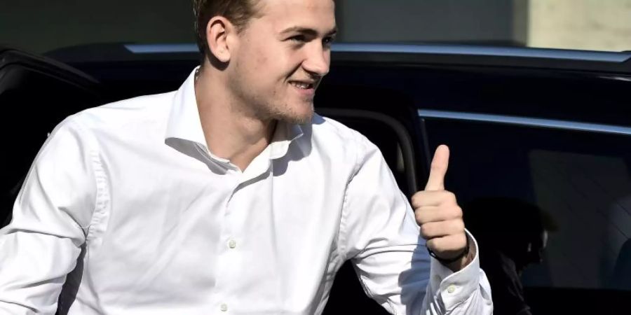 Unterschrieb bei Juventus Turin einen Fünfjahresvertrag: Matthijs de Ligt. Foto: Nicolò Campo/Lapresse via ZUMA Press/