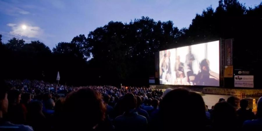 Das Freiluftkino im Berliner Friedrichshain. Foto: Britta Pedersen