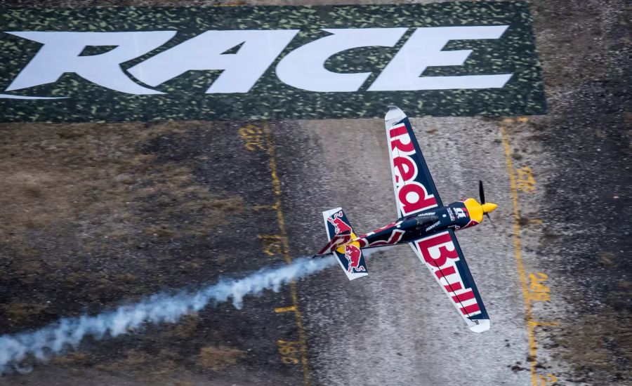 Eine der Maschinen am Red Bull Air Race