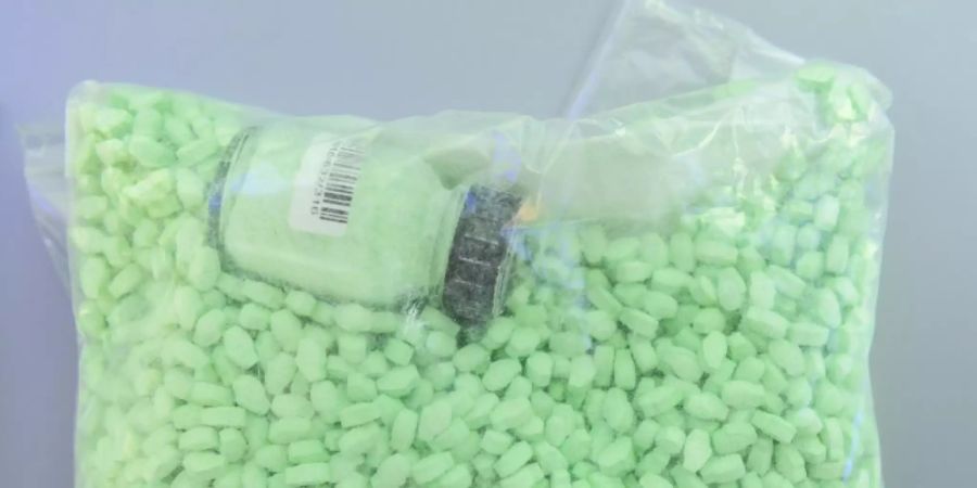 Ecstasy-Tabletten einer anderen Lieferung