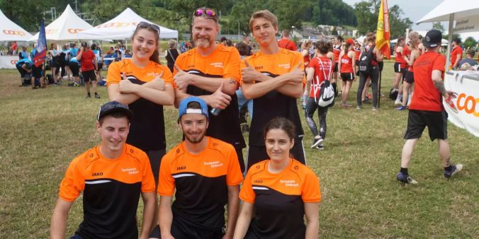 Gruppe "Renk" mit Matthias, Nina, Reto, Nils und Adrienne,