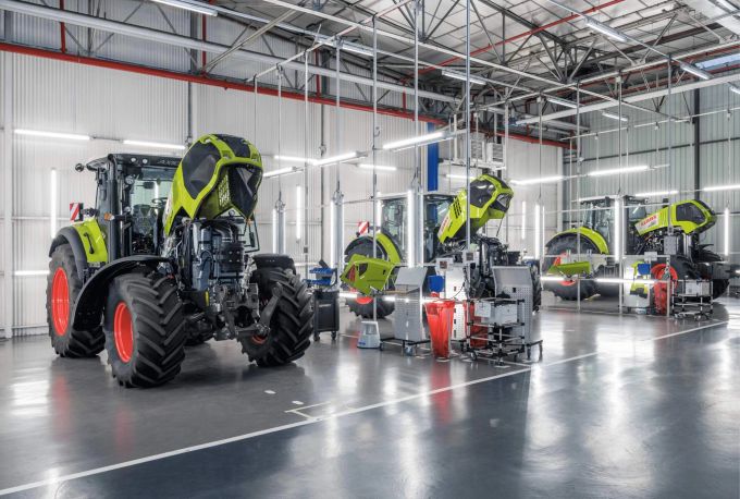Claas hat über 44 Millionen Franken in den Umbau der Fabrik investiert. Claas
